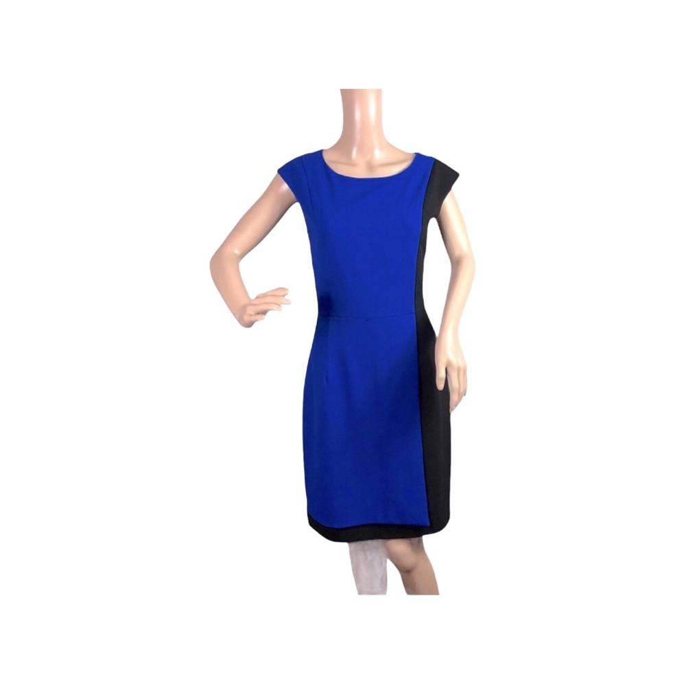 - Calvin Klein Sleeveless Sheath Midi Dress SZ 8 NWT